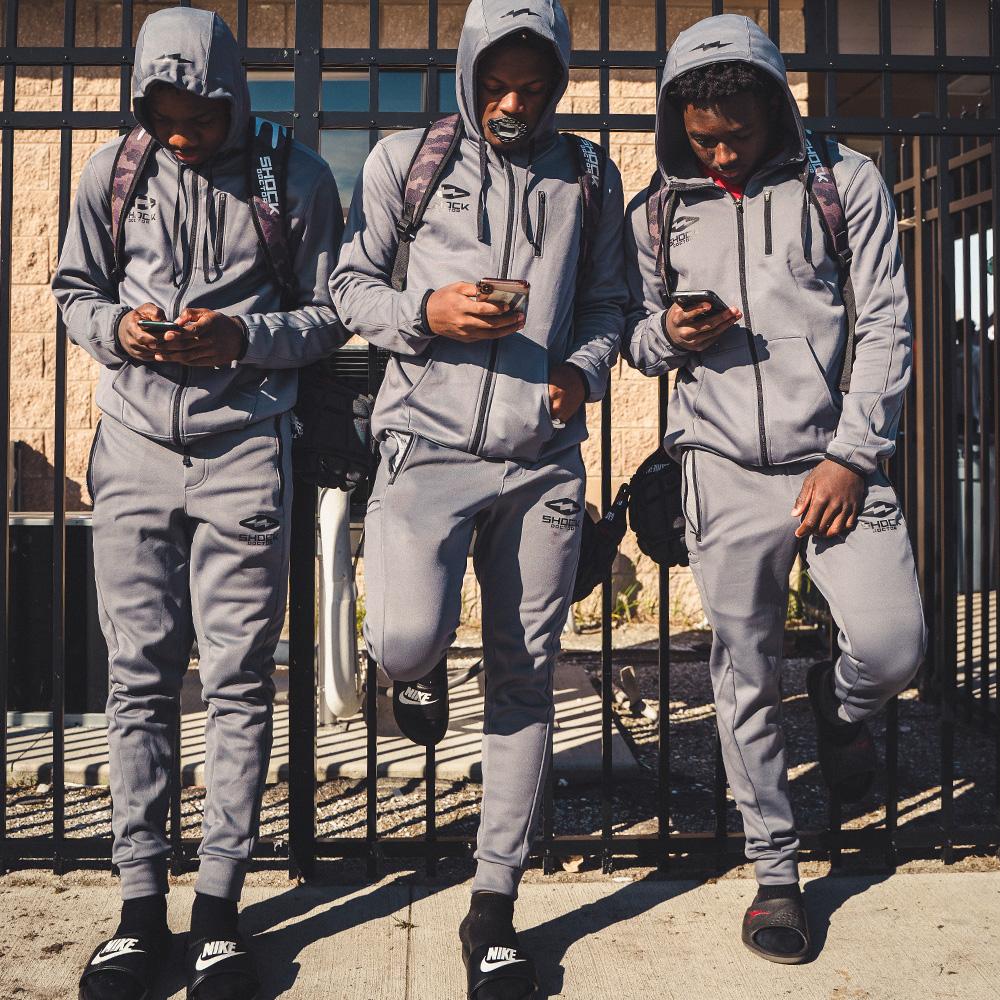 Athletic Zip-Up Hoodie - Image 3